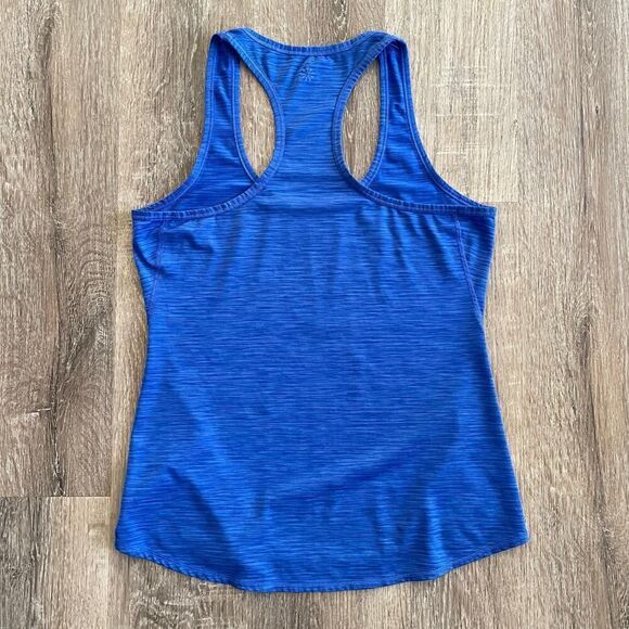Athleta Blue Racerback Tank Top - Size: Small - Picture 5 of 6